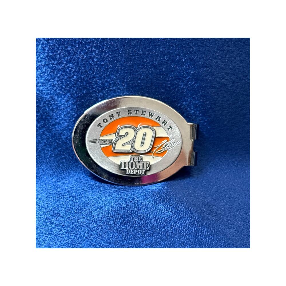 Vintage Nascar Tony Stewart #20 Home Depot Money Clip